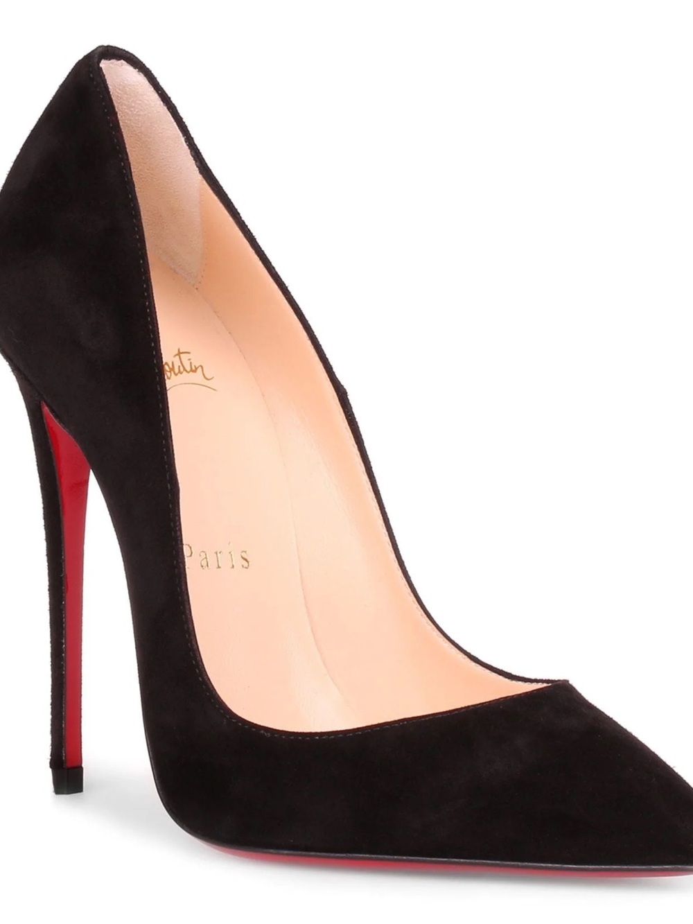 Christian Louboutin So Kate 120 mm black suede size 40.5